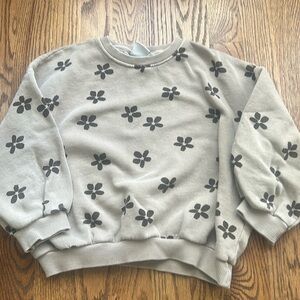 Zara 4-5 t oversized slouchy sweatshirt